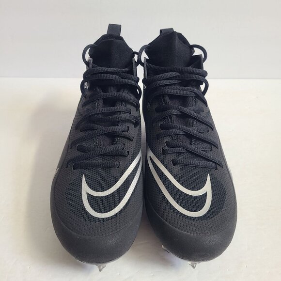 NEW Nike Alpha Huarache 8 Elite LAX Lacrosse Cleats CW4447-001 Size 9.5 Black main image 4